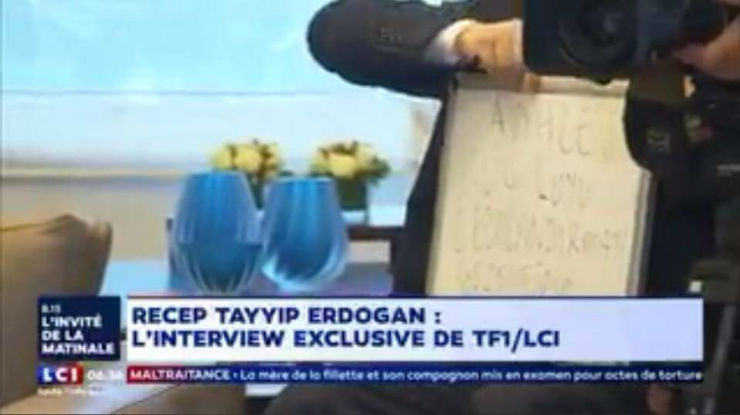Erdoğan'ın danışmanı canlı yayında tahtaya ne yazdı? - Resim: 1