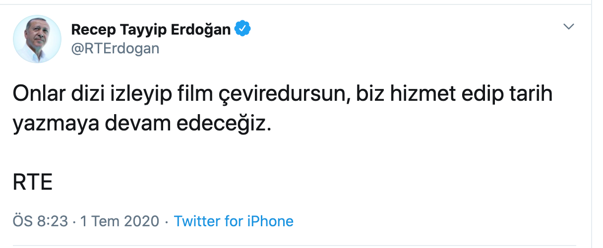 Erdoğan'dan Kılıçdaroğlu ve Akşener'e Netflix yanıtı: Onlar dizi izlesin.. - Resim: 1