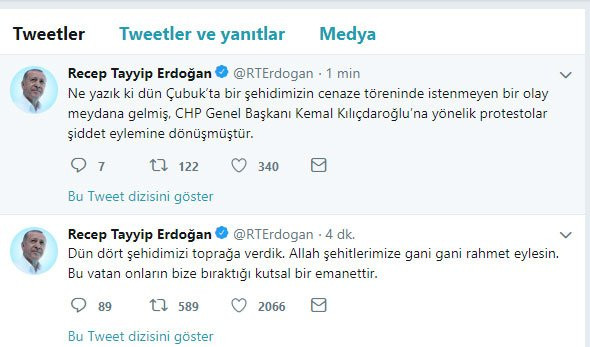 Erdoğan’dan Kılıçdaroğlu’na saldırı ile ilgili açıklama - Resim: 1