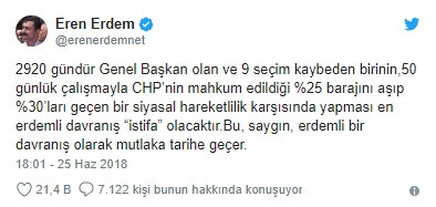 Eren Erdem'den Kılıçdaroğlu'na istifa çağrısı - Resim: 1