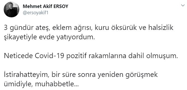Habertürk TV spikeri Mehmet Akif Ersoy da Koronavirüse yakalandı - Resim: 1