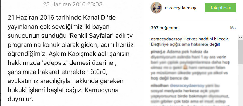 Esra-Ceyda Ersoy kardeşlerden edepsizlik davası - Resim: 2