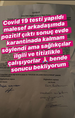Esra Balamir: Koronavirüs testim sanırım pozitif - Resim: 1
