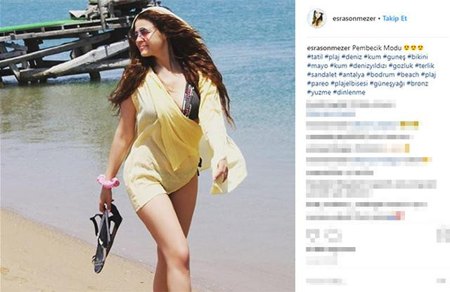 Esra Sönmezer iki ayda 10 kilo verdi - Resim: 1