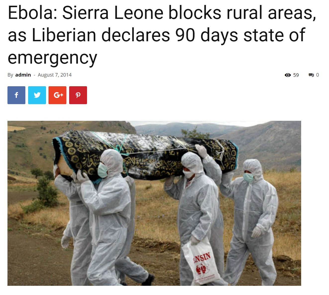 Aytaç Yalman'ın denilen cenaze fotoğrafından Ebola çıktı - Resim: 1