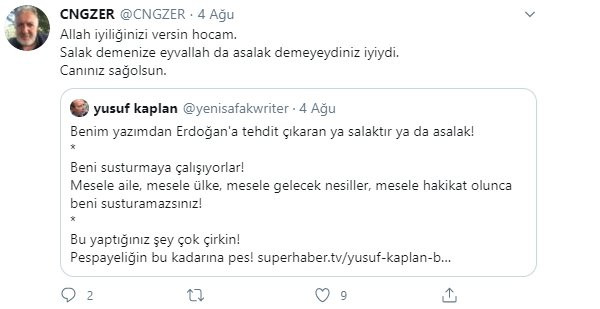 Erdoğan'ın kuzeninden Yenişafak yazarına: Salak demenize eyvallah da... - Resim: 1