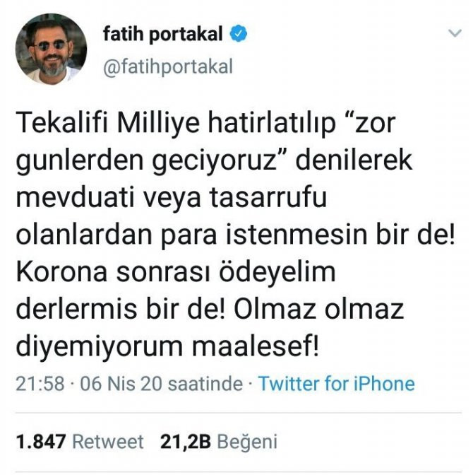 Fatih Portakal: Erdoğan’ın medya virüsü lafını üzerime alınmadım - Resim: 1
