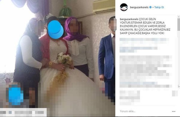 14 yaşındaki kızı düğünden polis kurtardı, Bergüzar Korel'in isyanı - Resim: 1