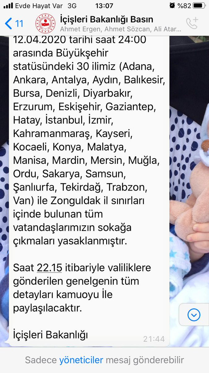 TRT'den sokağa çıkma yasağı sızdırıldı iddiasına yalanlama - Resim: 1