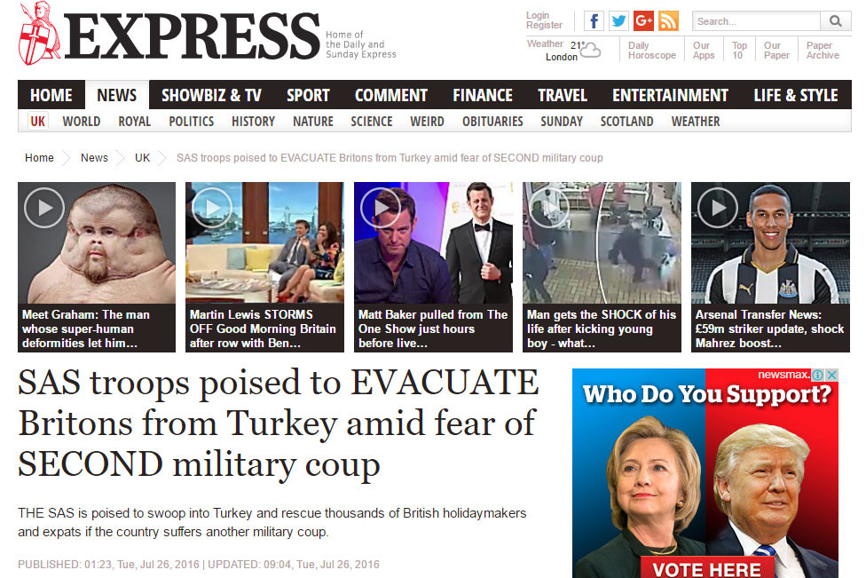 İngiliz Ordusu'ndan Türkiye'ye müdahale hazırlığı! - Resim: 1