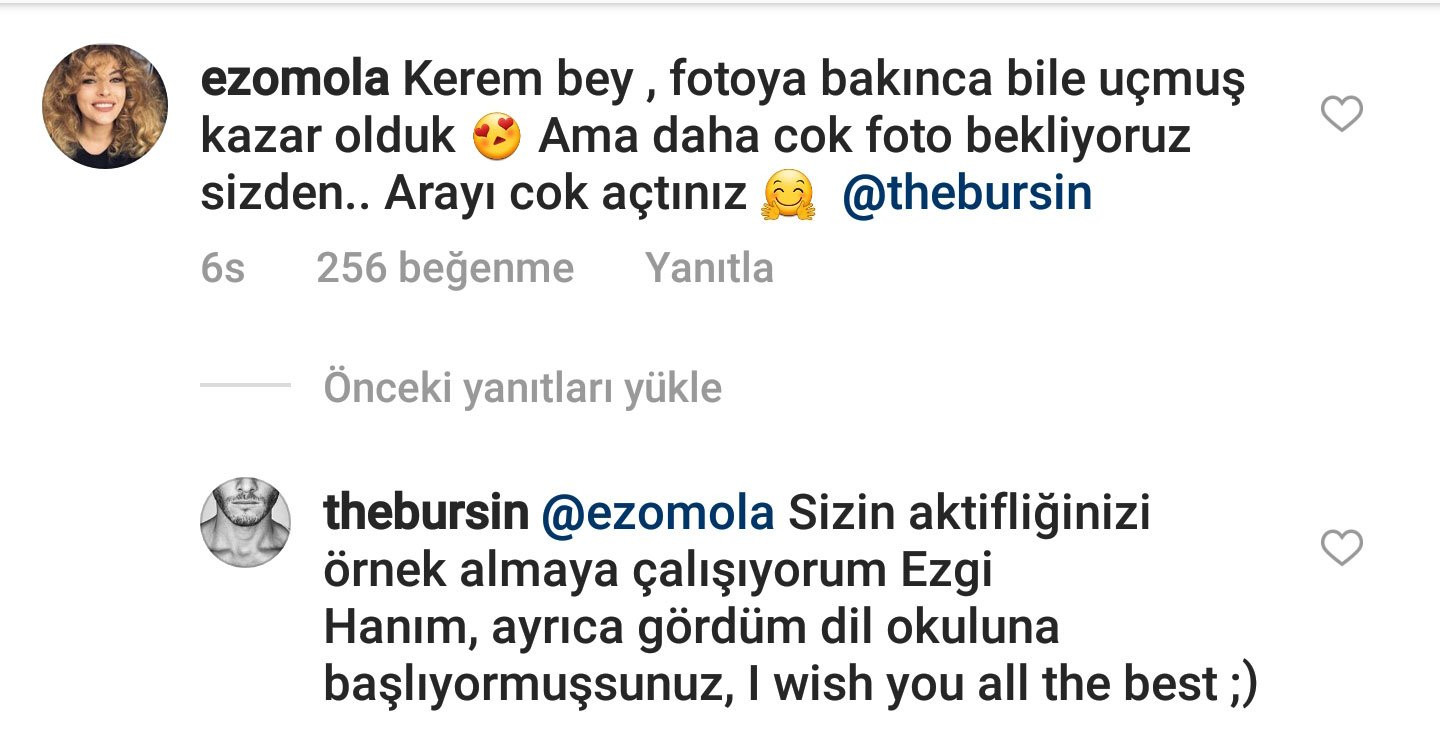 Ezgi Mola şimdi de Kerem Bursin’e yazdı - Resim: 2