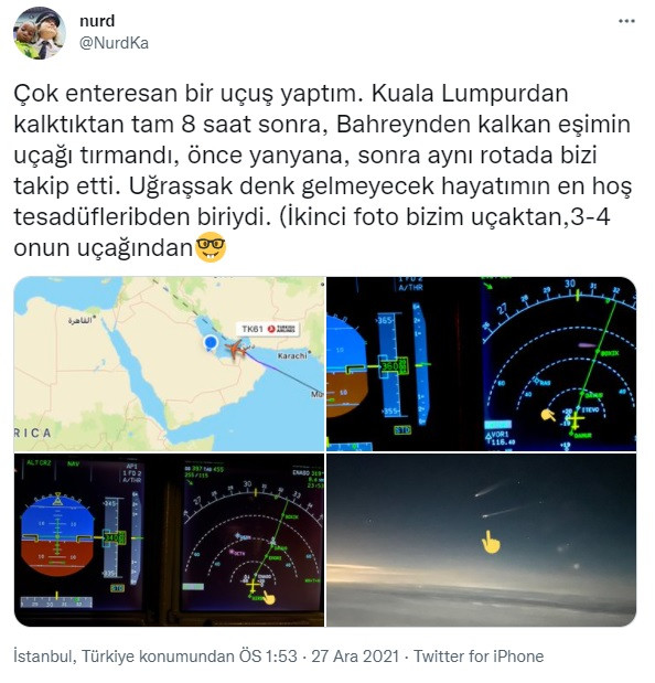Pilot Karı Kocanın Gökyüzündeki İlginç Tesadüfü - Resim: 1
