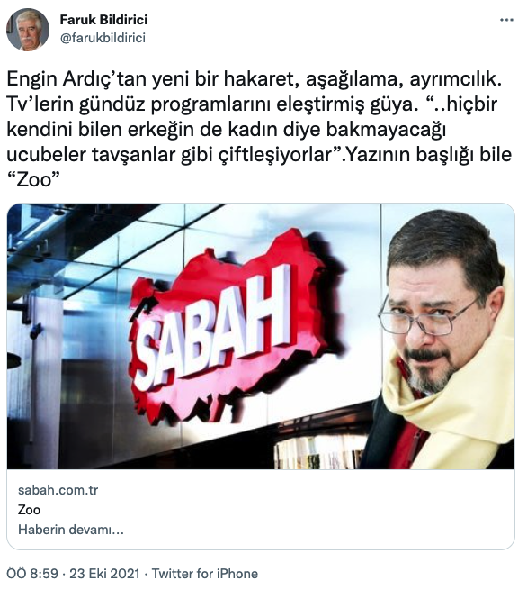 Sabah Yazarından Gündüz Kuşağına Sert Sözler: Ucubeler - Resim: 1