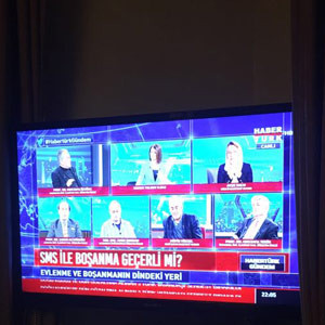 Habertürk'te şok tartışma: SMS ile boşanma geçerli mi? - Resim: 1