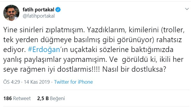 Fatih Portakal'dan #RezilsinPortakal yorumu: Sinirleri zıplatmışım.. - Resim: 1