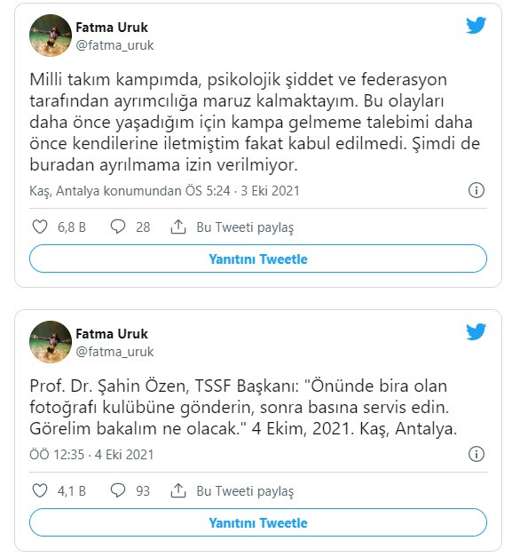 Dünya Şampiyonu Fatma Uruk'un İsyanı: Psikolojik Şiddet Görüyorum - Resim: 1