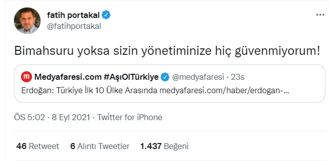 Fatih Portakal'dan Erdoğan'a: Size Güvenmiyorum - Resim: 2