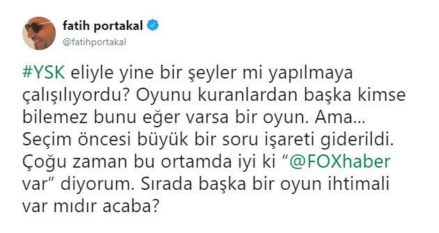 Fatih Portakal’dan YSK kararına flaş yorum: Sırada hangi oyun var? - Resim: 2