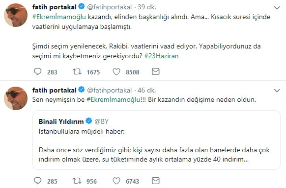 Fatih Portakal: Sen neymişsin be Ekrem İmamoğlu! - Resim: 1