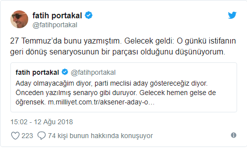 Fatih Portakal'dan Meral Akşener'e tepki: Hepsi senaryo - Resim: 1