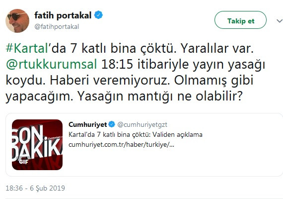 Fatih Portakal'dan o iddialara tepki: Ne çektin be Fatih - Resim: 1
