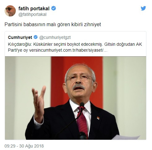 Fatih Portakal'dan çok çarpıcı Kemal Kılıçdaroğlu yorumu! - Resim: 2
