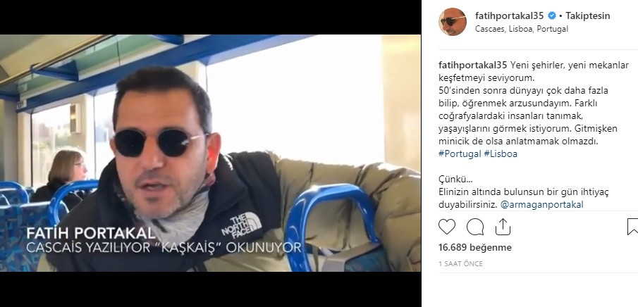 Fatih Portakal’ın Portekiz’de ne işi var? Yeni yıla böyle girdi - Resim: 1