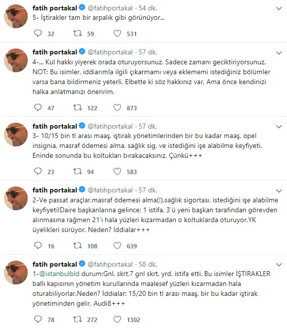 Fatih Portakal: İBB’deki 10 AKP’li bürokrat ballı maaşlar için mi koltuğu bırakmıyor? - Resim: 2