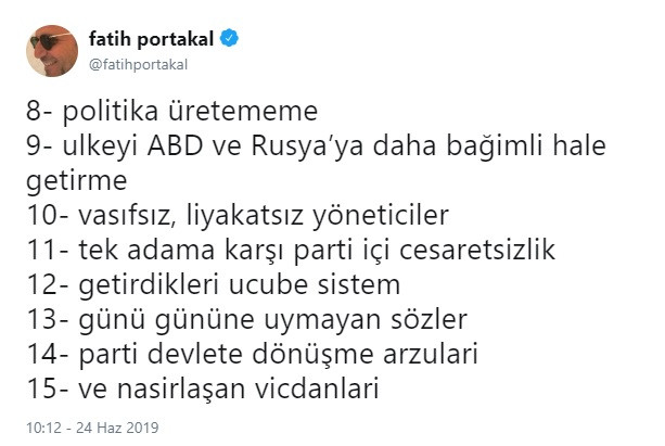Fatih Portakal Erdoğan ve AKP’nin neden kaybettiğini açıkladı - Resim: 3