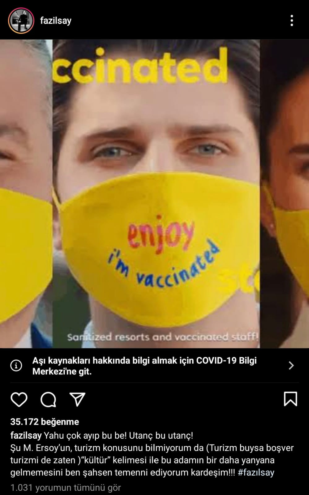 Fazıl Say'dan Aşılandım Videosuna Tepki: Çok Ayıp, Utanç! - Resim: 1