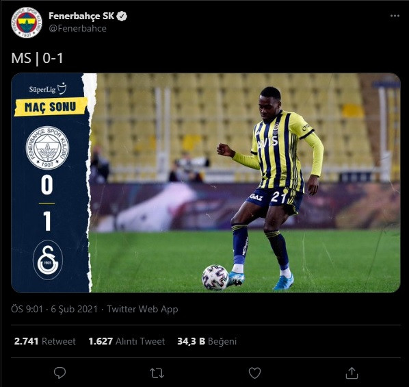 Galatasaray'dan Fenerbahçe'ye 4 Yıldız Göndermesi - Resim: 1