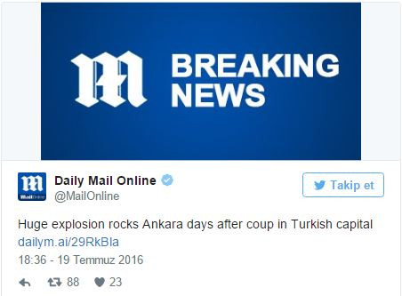 Dış basın gecekondu yangınını Ankara'da büyük patlama diye duyurdu - Resim: 2