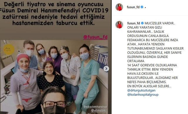 Ünlü Oyuncu Koronavirüsü Atlattı - Resim: 1