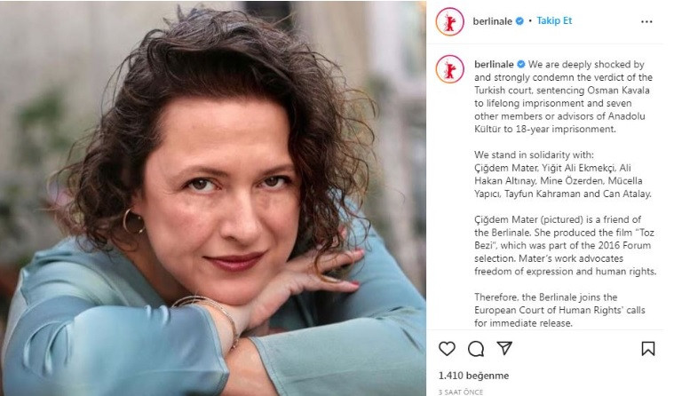 Gezi Parkı Davasına Berlinale'dan Tepki Geldi! - Resim: 1