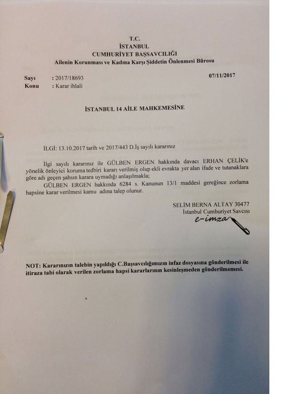 Gülben Ergen için zorlama hapsi talebi - Resim: 1