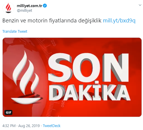 Milliyet'in akaryakıt zammı haberi sosyal medyayı salladı: Zam diyemediler - Resim: 1