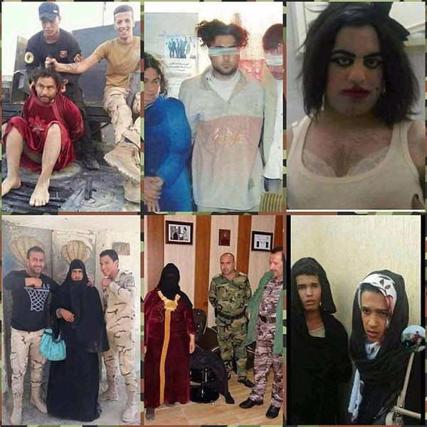 IŞİD teröristleri kadın kılığında yakalandılar! - Resim: 1