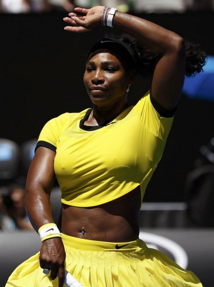 Serena'ya bir haller oldu! - Resim: 1