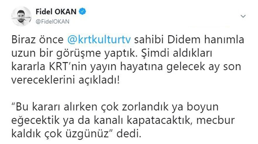 KRT TV yayın hayatına son veriyor! - Resim: 1