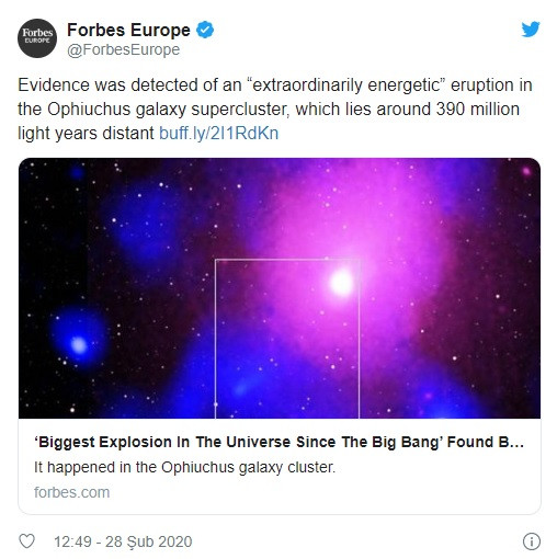 Uzayda Büyük Patlama sonrasının en büyük patlaması saptandı - Resim: 1