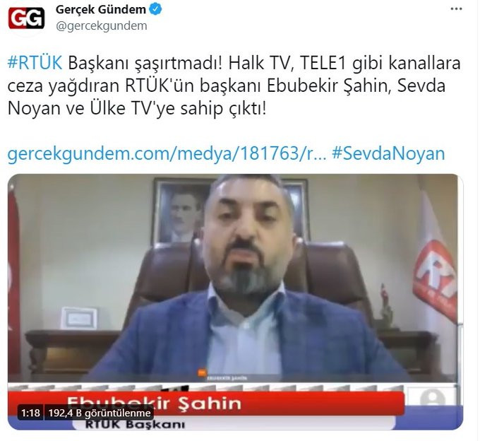 Faruk Bildirici: RTÜK Ebubekir Şahin'in Keyfine Bağlı - Resim: 1