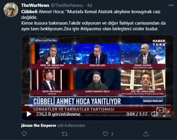 Cübbeli Ahmet Hoca'dan çok şaşırtan Atatürk yorumu: Devletin kurucusu aleyhine konuşmak caiz değil! - Resim: 1