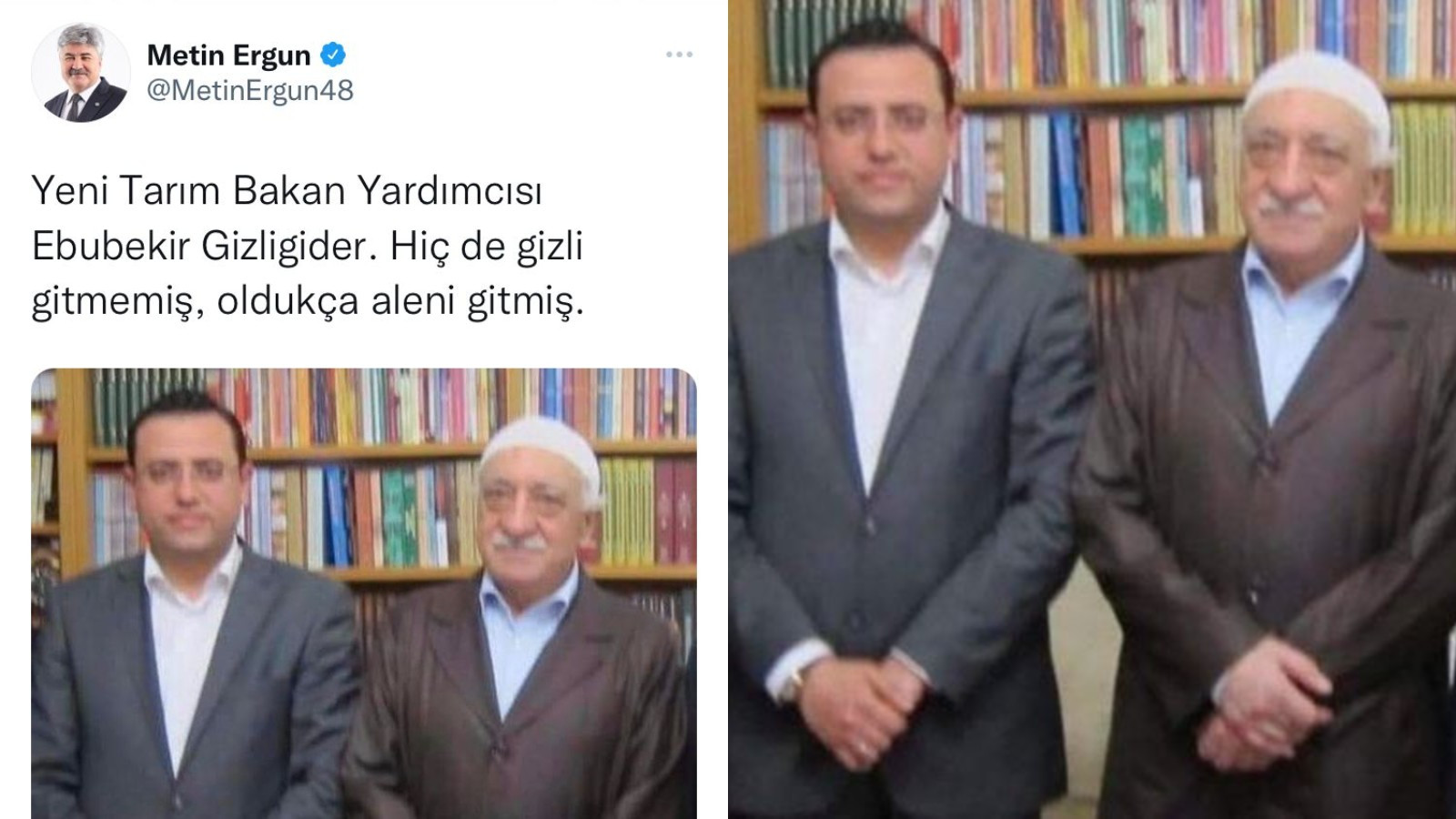 İYİ Parti'li Ergün: Ebubekir Gizligider Hiç de Gizli Gitmemiş! - Resim: 1