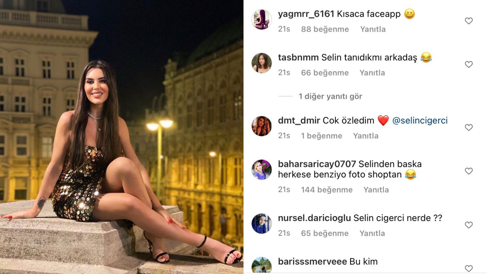 Selin Ciğerci Paylaştığı Son Pozuyla Takipçilerinin Hedefi Oldu - Resim: 1
