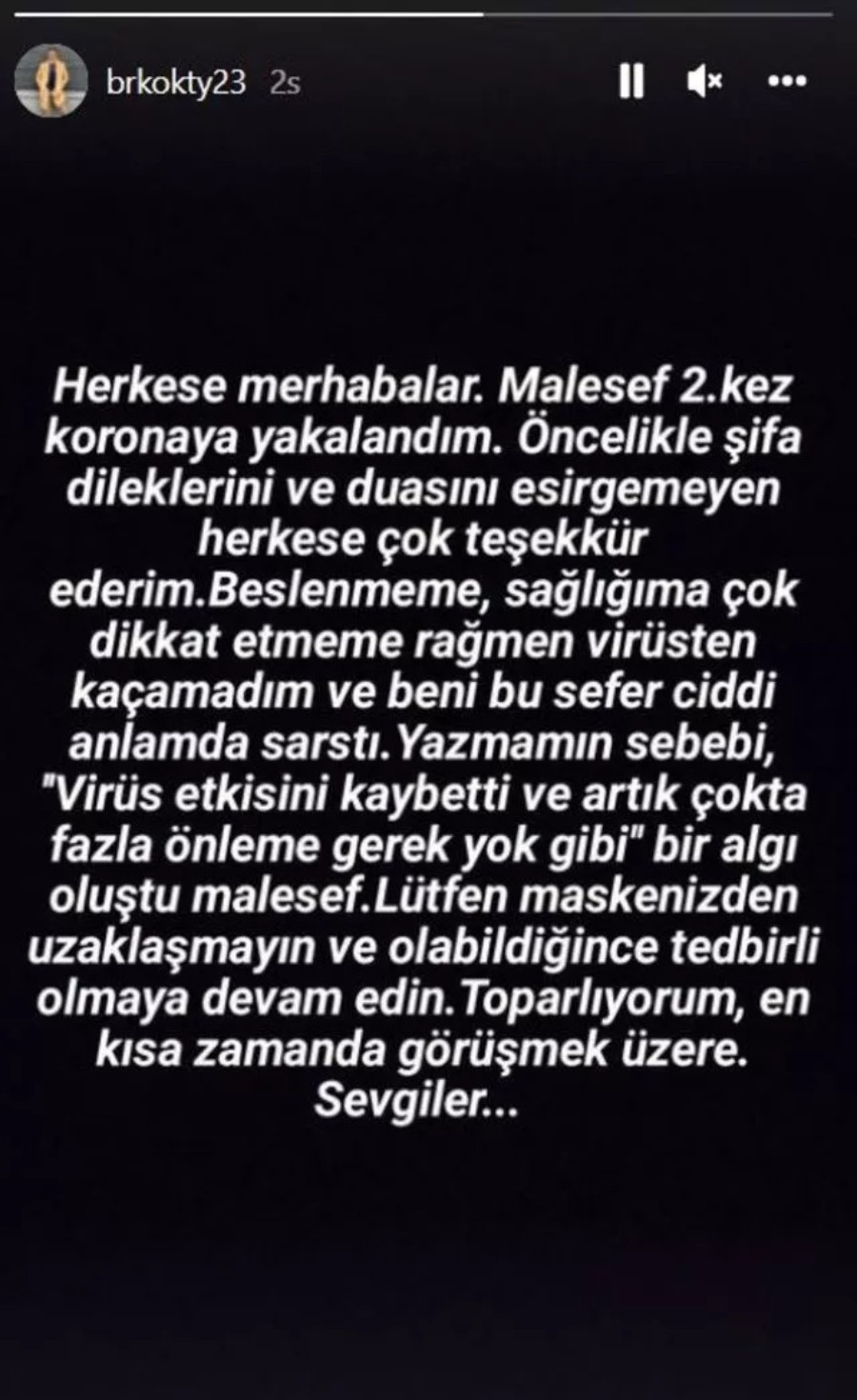 Yasak Elma Çağatay Berk Oktay ikinci Kez Korona Oldu! Bu Sefer Ağır - Resim: 1