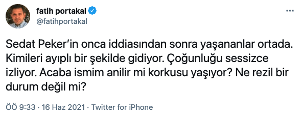 Fatih Portakal'dan Soylu Yorumu: Erdoğan Bu Duruma Daha Fazla Tahammül Edemez - Resim: 1