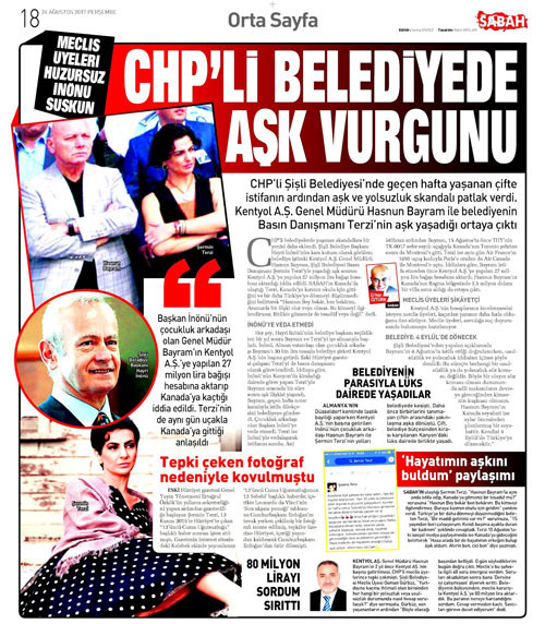 Sabah'ın CHP’li belediyede aşk vurgunu haberine tepki: Fantezilerini yazıyorsun - Resim: 1