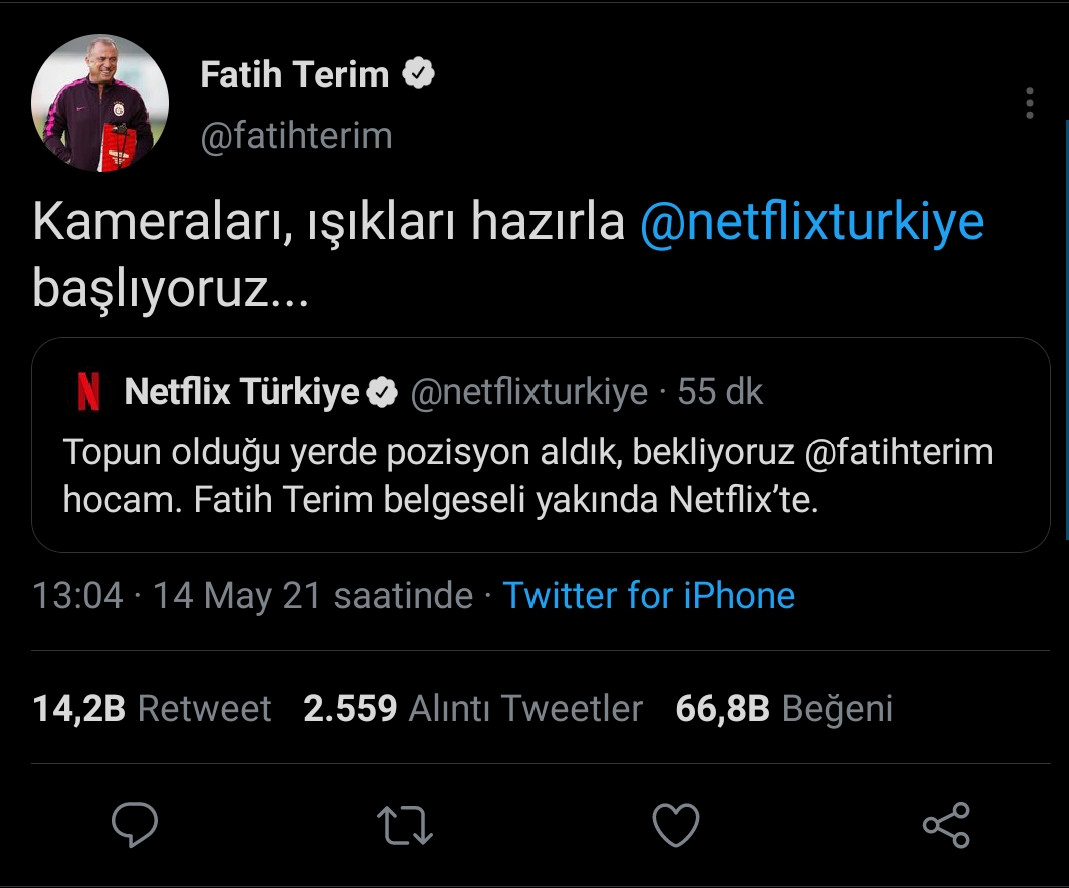 Netflix'ten Fatih Terim Sürprizi - Resim: 1