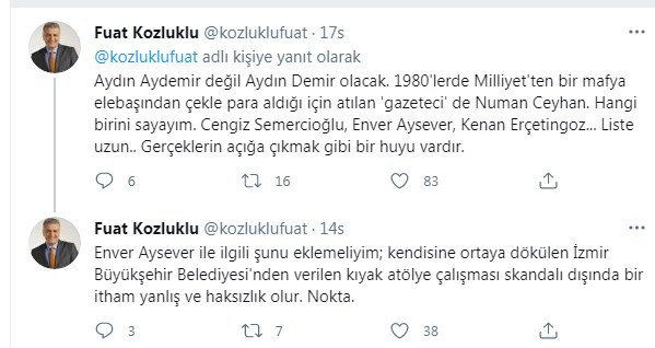 Cengiz Semercioğlu ve Fuat Kozluklu Arasında Sert Mafya Tartışması - Resim: 1