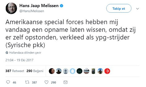 Hollandalı gazeteciden şok iddia! Suriyeli PKK'lılar... - Resim: 1